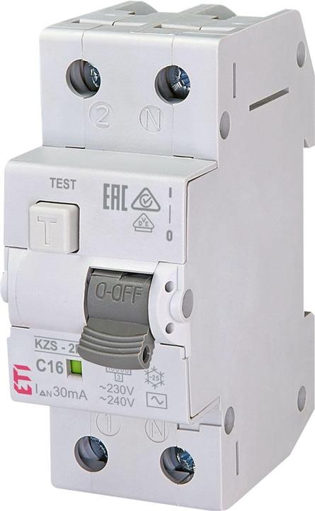 Actual product image Eti DRAIN RELAY KZS 2M C 16 A AC 02173124
