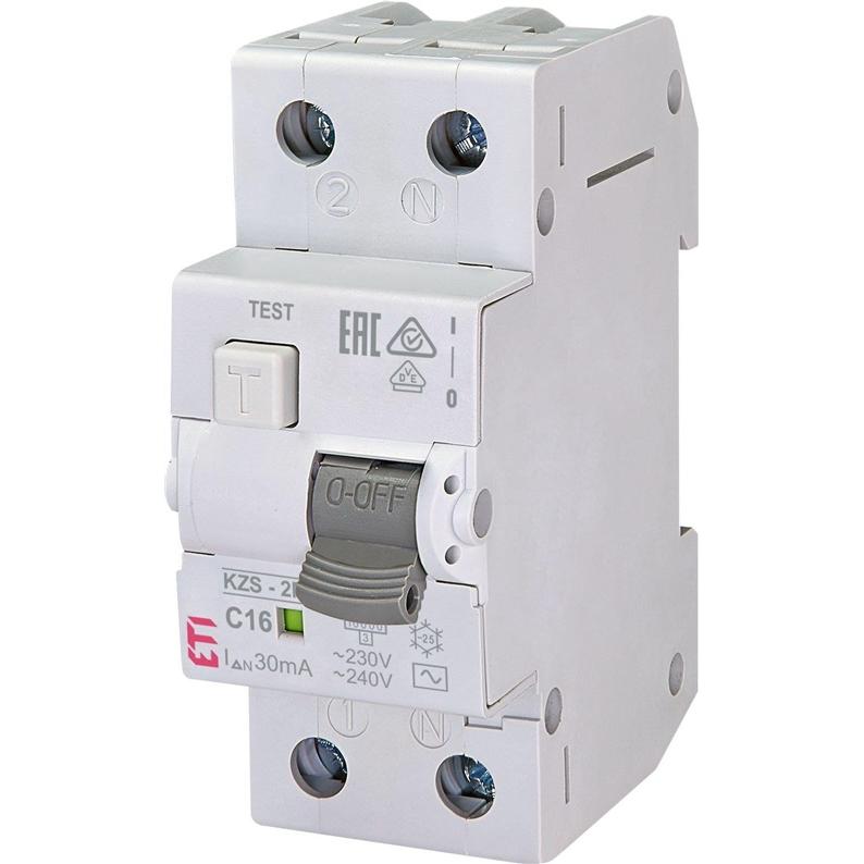 Eti, Schutzschalter, DRAIN RELAY KZS 2M C 16 A AC 02173124