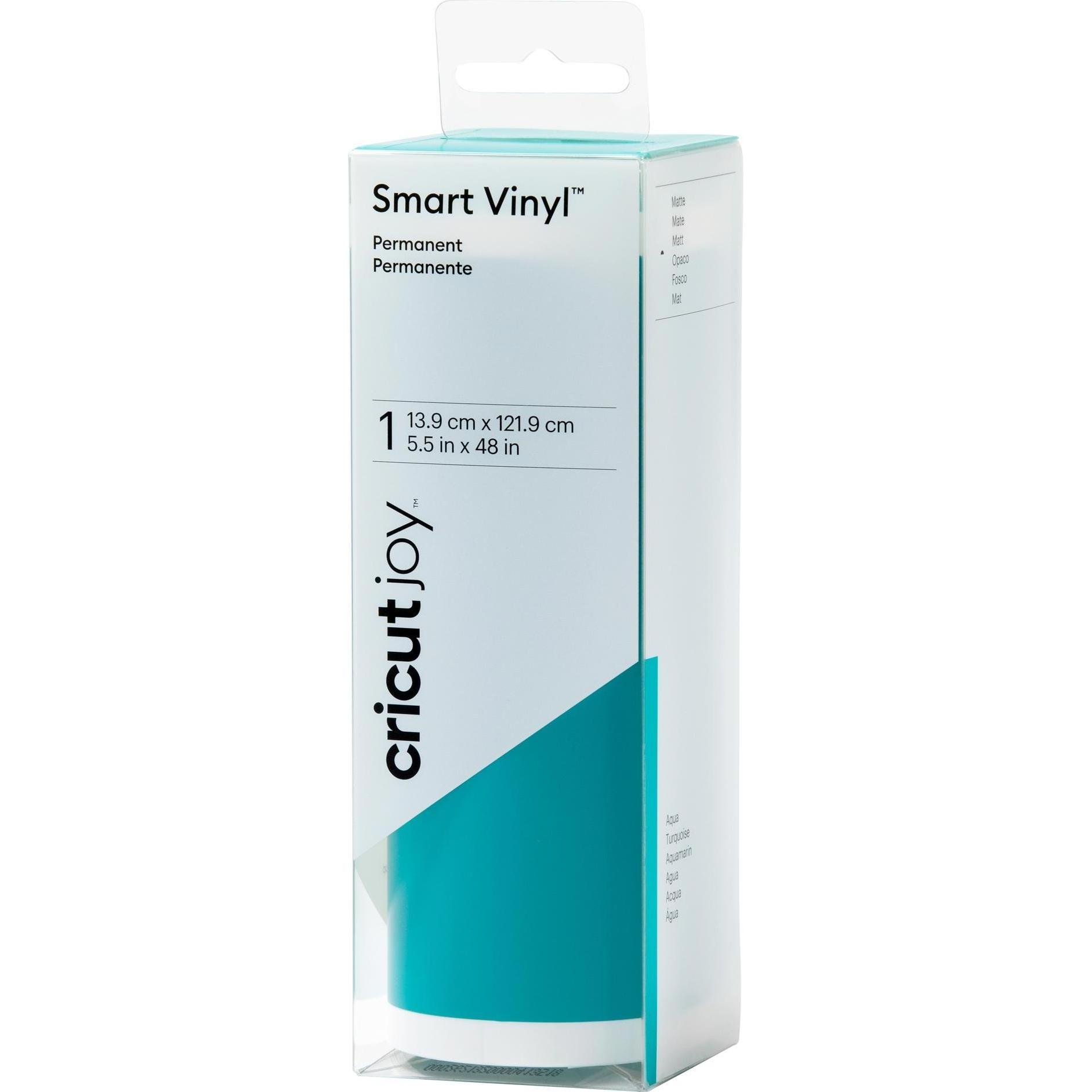 Cricut Smart Vinyl Permanent Joy 14x122cm 1 sheet Mat Aqua (P)