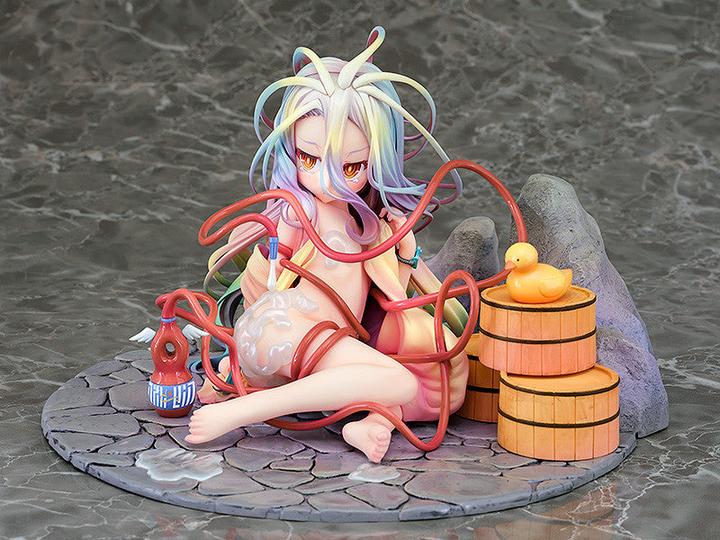 Produktbild Phat! No Game No Life statuette PVC 1/7 Shiro: Hot Spring Ver. 11 cm