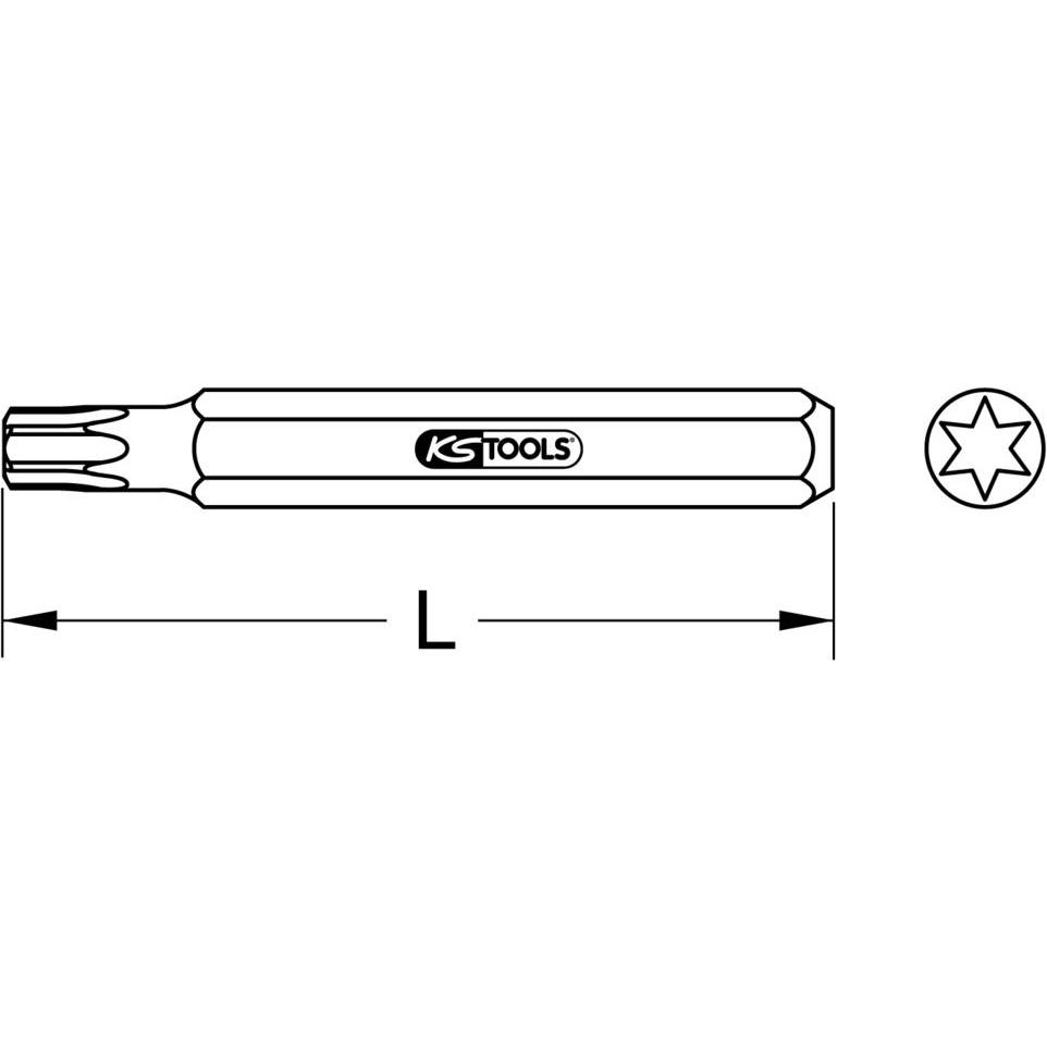 Thumbnail - KS Tools, Bits, 975.2055 (T55)