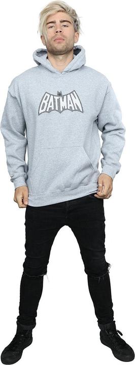 Produktbild Batman Retro Crackle Logo Kapuzenpullover (S)