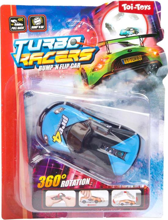 Actual product image Toi-Toys Turbo Racer Stunt Auto Bump N Flip
