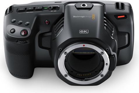 Image du produit Blackmagic Caméra de cinéma de poche 6K (21.20 Mpx, 50p)