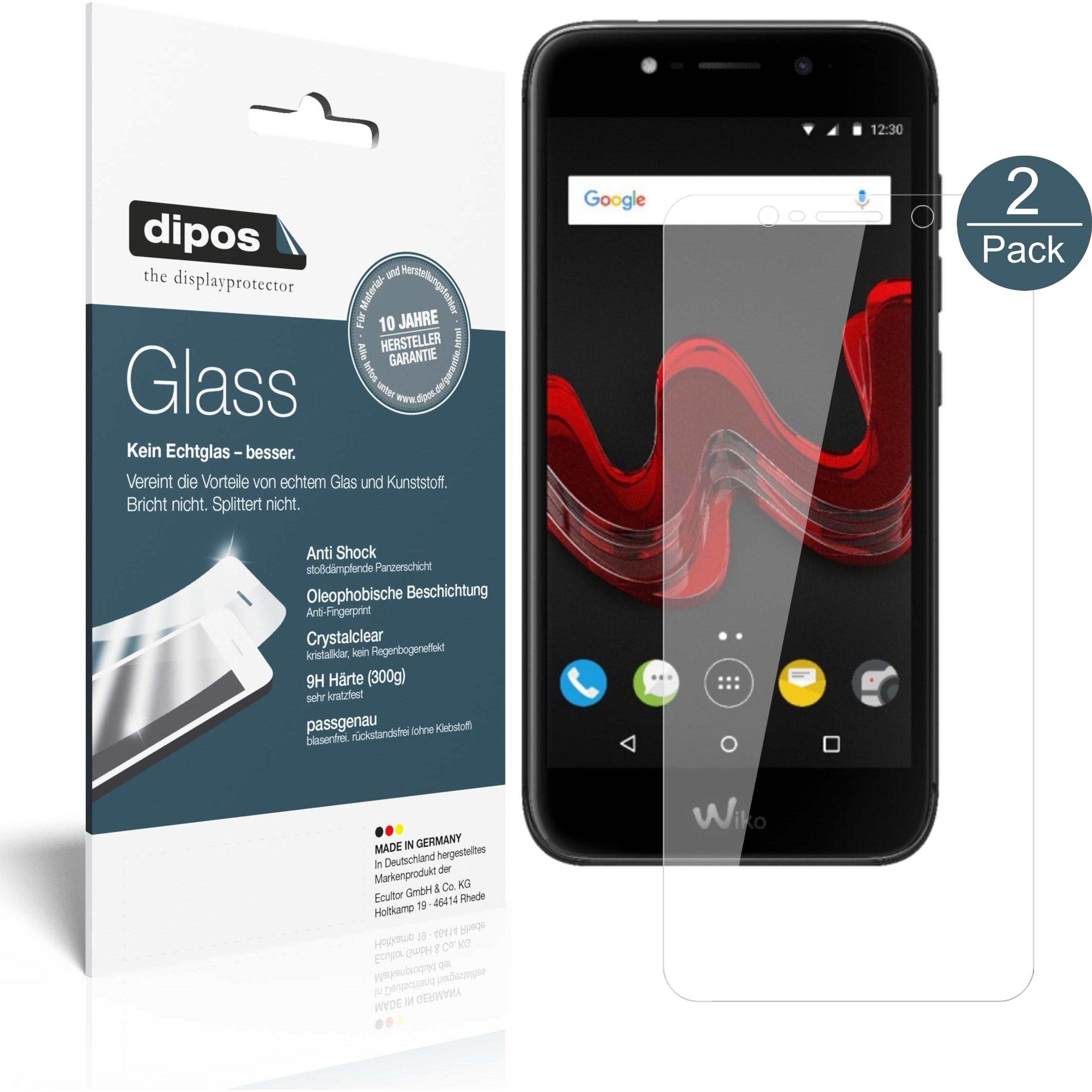 Dipos Displayschutz Anti-Shock (1 Stück, Wiko WIM Lite), Smartphone Schutzfolie, Transparent