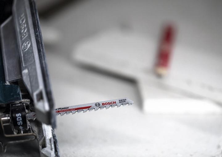 Actual product image Bosch Professional Zubehör EXPERT 'Fiber Plaster' T 341 HM Jigsaw blade, 3 pieces