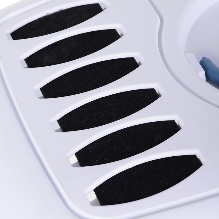 Actual product image Zolux Toilet for cats Cathy, easy to clean, blue (Cat litter box closed)