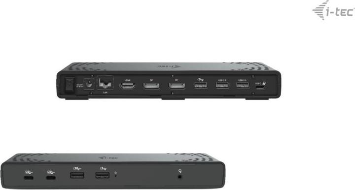 Image du produit i-tec Station D'Accueil Triple écran USB-C (USB-C, 7 Ports)