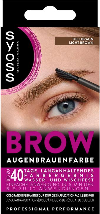 Image du produit Syoss Kit sourcils brun clair 10 ml (Marron clair)