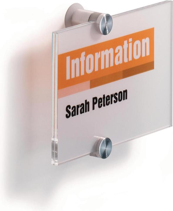 Produktbild Durable Türschild CRYSTAL SIGN