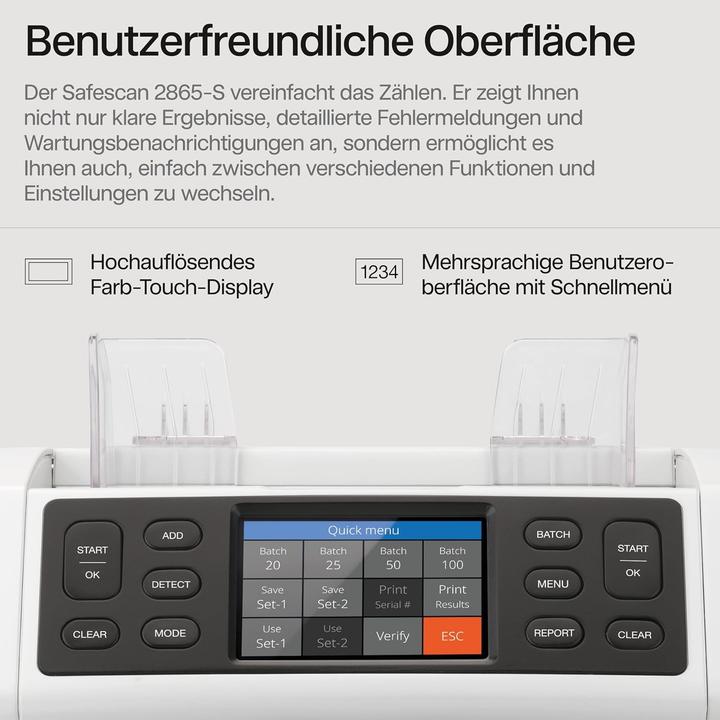 Immagine prodotto Safescan 2865-S (Bancone)