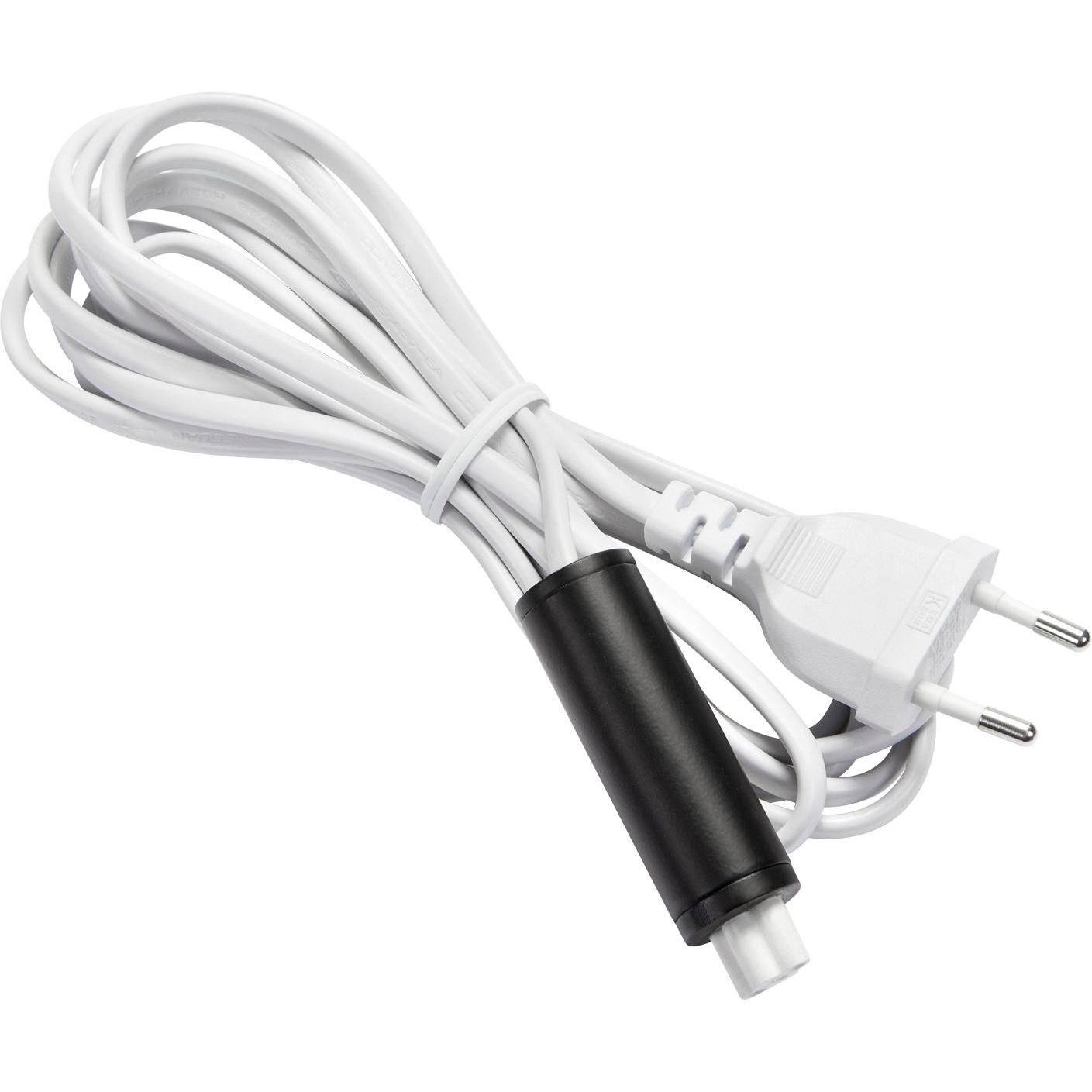 Markslöjd EXPAND Start Cable 3,5m Wallplug+Switch Black (3.50 m), Cavo di alimentazione