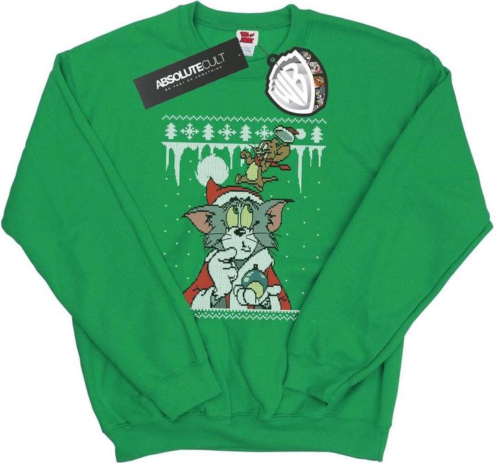 Produktbild Tom & Jerry Christmas Fair Isle Sweatshirt (M)