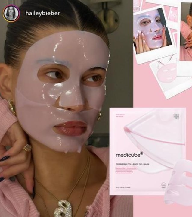 Immagine prodotto Medicube PDRN Maschera gel al collagene rosa