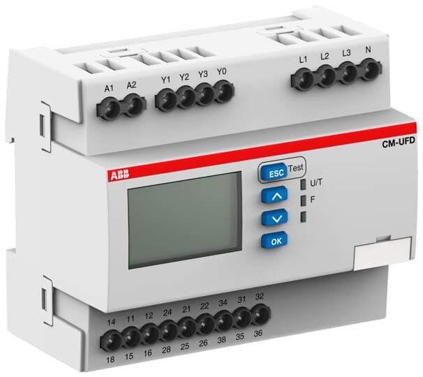 Immagine prodotto ABB STOTZ-KONTAKT Relè di monitoraggio dell'alimentazione di rete CM-UFD.M31