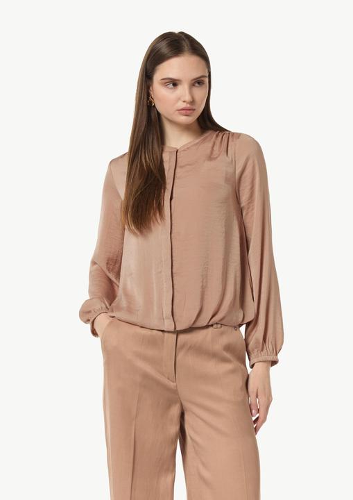 Immagine prodotto Comma Bluse Satinbluse mit gerafftem Bund (46)