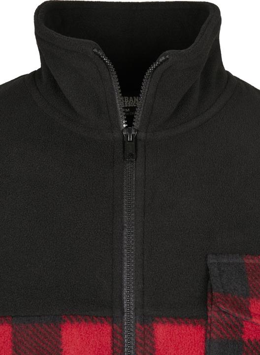 Produktbild Urban Classics Patterned Polar Fleece Track Jacket (S)