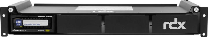 Actual product image Tandberg Data QuadPAK 1.5U Rackmount for 1-4 external RDX Drives