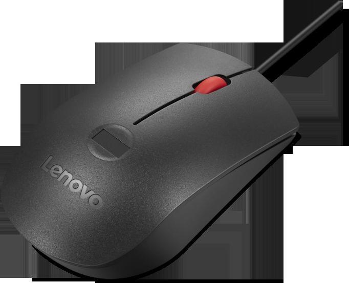 Produktbild Lenovo Fingerprint Biometric USB Mouse Gen3 (Kabelgebunden)