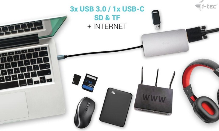 Produktbild i-tec Nano Dock (USB-C, 3 Ports)