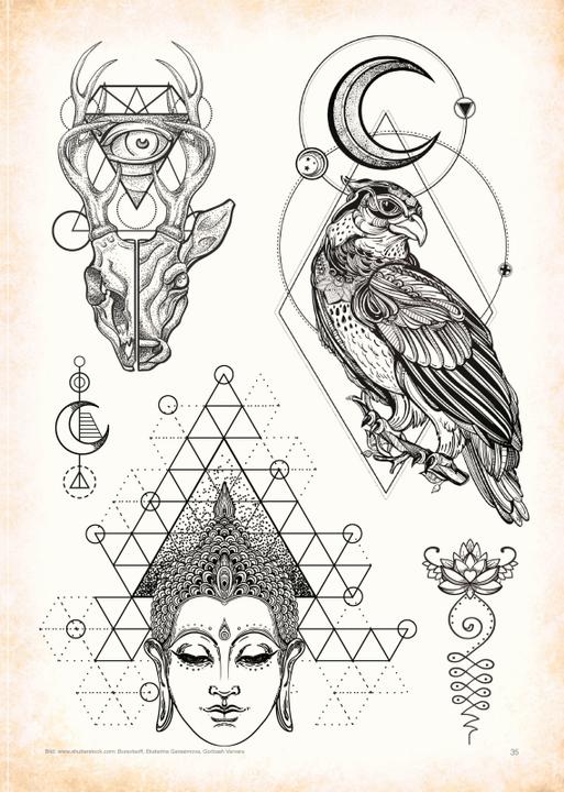 Produktbild Geometric Sketchbook - Professional Style (Deutsch, 2017)
