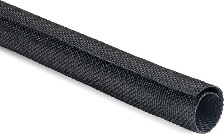 Produktbild HellermannTyton Geflechtschlauch 32...38 mm schwarz (Kabelschlauch, 100 cm)