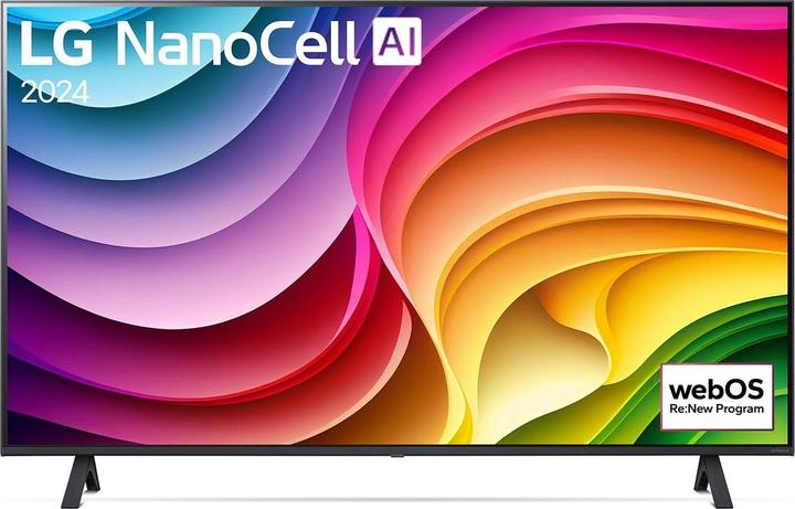 Immagine prodotto LG NanoCell 43" Serie NANO82 43NANO82T6B, TV 4K, 3 HDMI, SMART TV 2024 (43", NANO82, Nano-Cell, 4K, 2024)