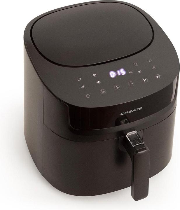 Image du produit Create - FRYER AIR PRO LARGE - Friteuse zonder olie 6,2L, Zwart, 1800 W, 6 of 7 porties
