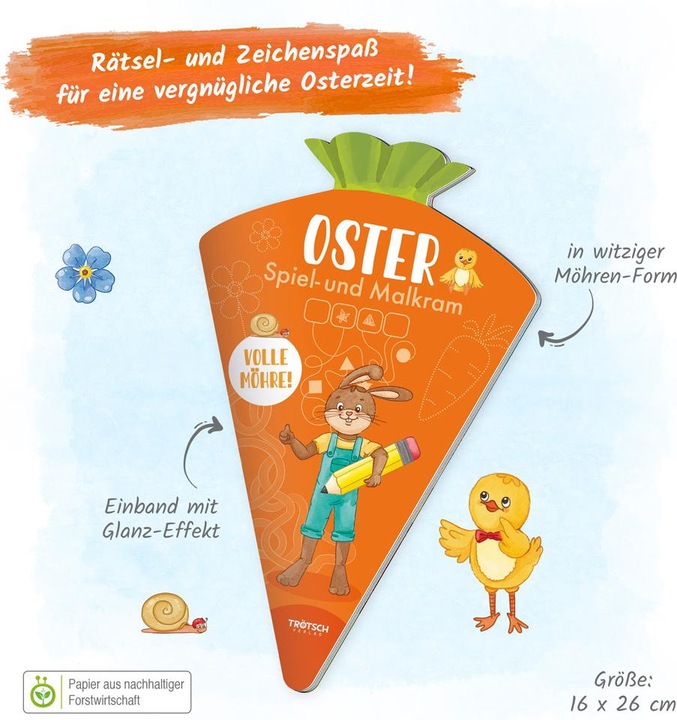 Produktbild Oster-Spiel- und Malkram (Deutsch, Trötsch Verlag GmbH & Co. KG, 2023)