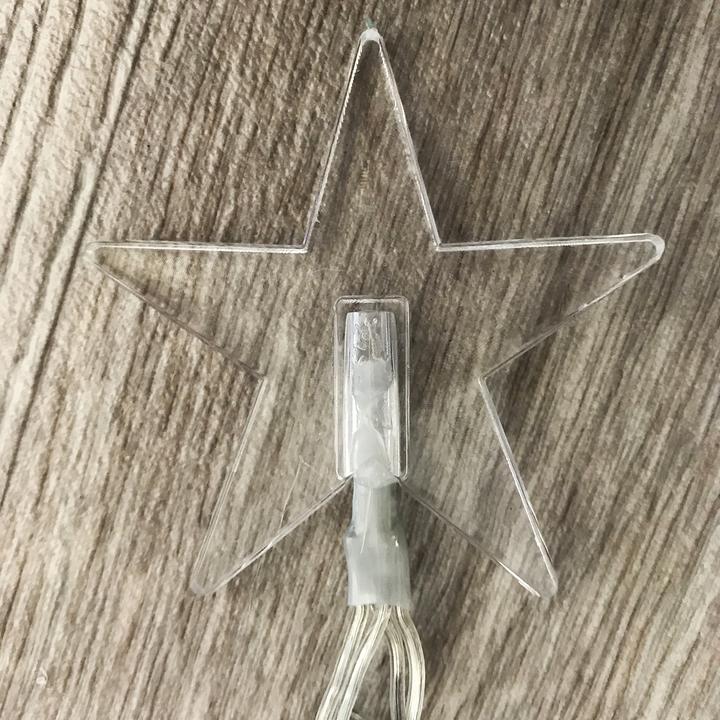 Actual product image Mojawo 48 LED star string lights indoor and outdoor warm white (7 m)