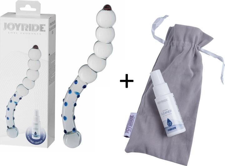 Actual product image Joyride Glass dildo Premium GlassiX Set 05