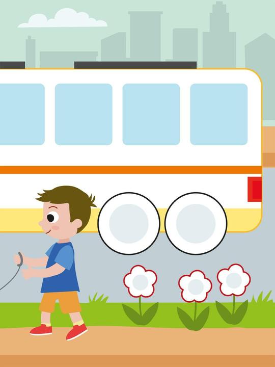 Actual product image My colourful dot sticker book: Vehicles