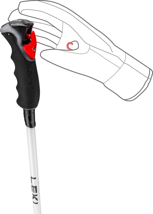 Actual product image Leki Carbon 14 3D (120 cm)