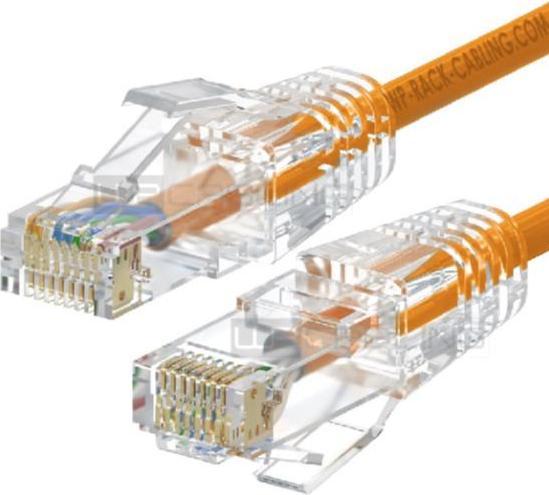 Actual product image WP Rack & Cabling Wp Europe Patch U/Utp Cat.6a Lshf Orange (U/UTP, CAT6a, 5 m)