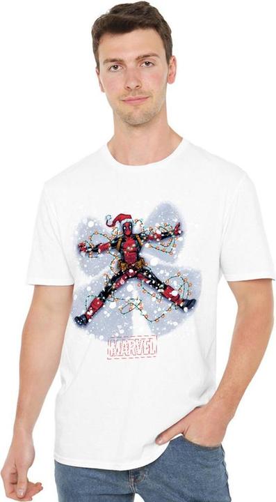 Produktbild Deadpool TShirt weihnachtliches Design (L)