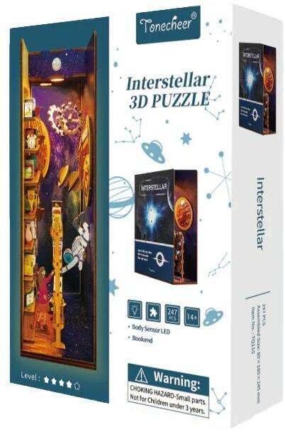 Actual product image Tonecheer Interstellar - Book Nook