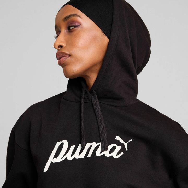 Actual product image Puma ESS+ Script Hoodie FL (XS)