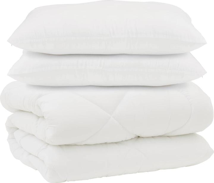 Produktbild vidaXL Mikrofaser-Bettdecke (4840 g, 200 x 200 cm, 60 x 80 cm, Daune, Mikrofaser, Polyester)