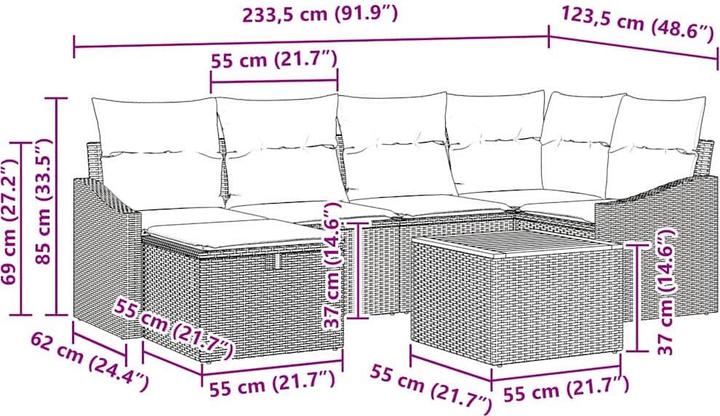 Produktbild vidaXL Princess