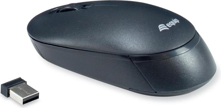 Actual product image equip Wireless combi keyboard+mouse, black, German (DE, Wireless)