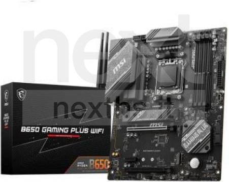 Image du produit MSI B650 GAMING PLUS WIFI (AM5, AMD B650, ATX)