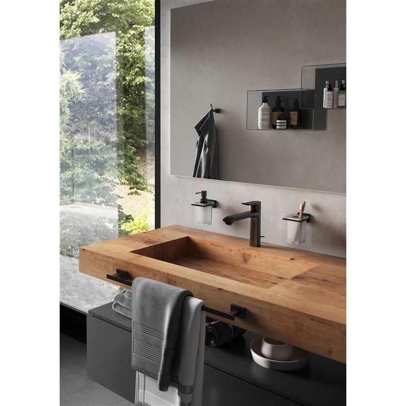 Thumbnail - Gedy, Seifenspender + Seifenschale, Atena Soap Dispenser Matt Black