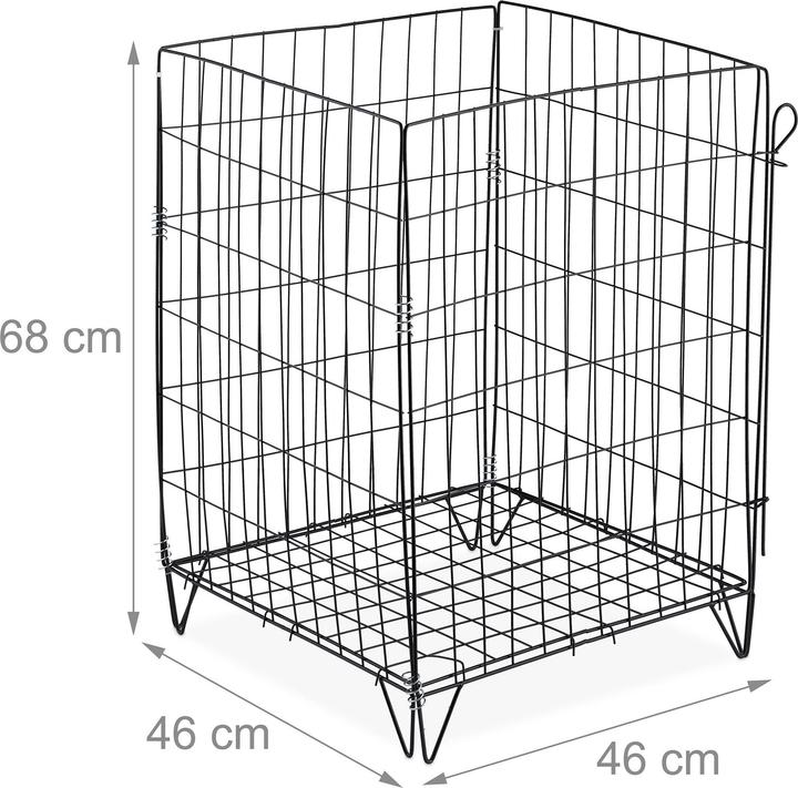 Actual product image Relaxdays Metal composter (120 l)