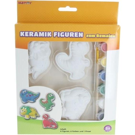 Besttoy Keramik-Figuren-Set - Dinosaurier