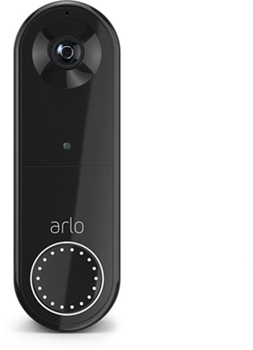 Actual product image Arlo Essential Wire-Free Doorbell, black (Wireless)
