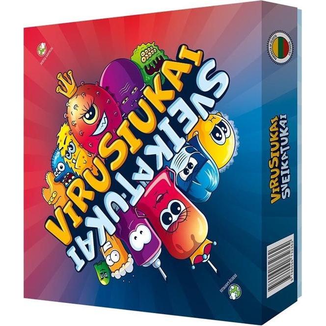 No Name Board Game Virus And Health (Litauisch)