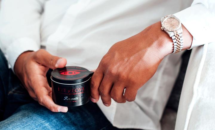Actual product image Eye of Love Pheromone massage candle (150 ml)