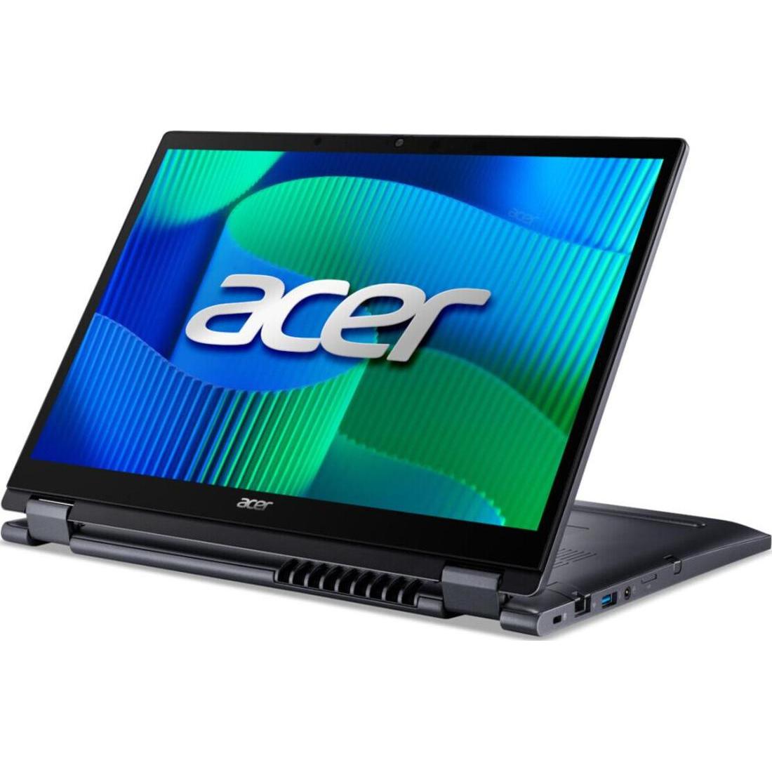 Acer TravelMate P414RN-54 Spin (14", 2000 GB, 67.11 GB, DE, Intel Core Ultra 7 155U), Notebook, Blau