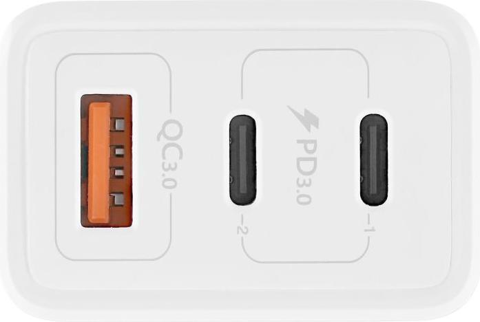 Immagine prodotto T'nB Caricabatterie rapido USB TNB GAN 65 Watt (65 W, 3 porte)