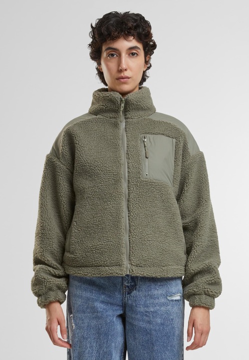 Produktbild Urban Classics Ladies Sherpa Mix Jacket - 117655 (L)